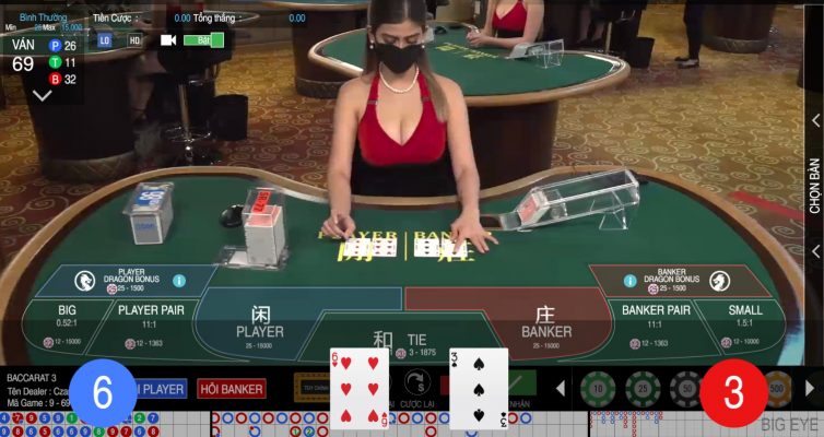 Những cách để đặt cược cửa chiến thắng baccarat