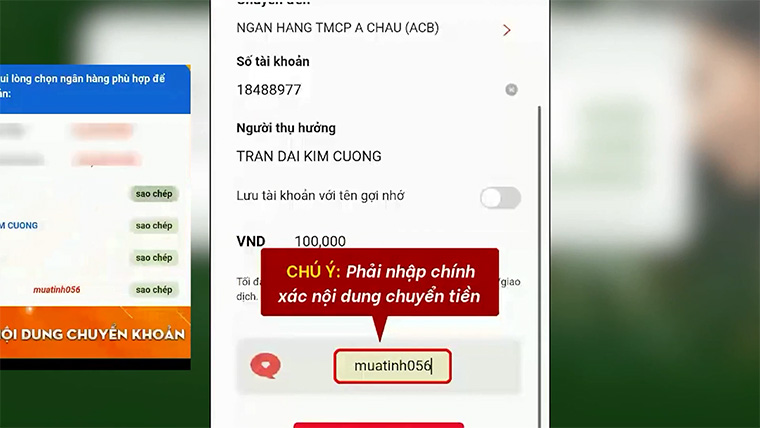 Hướng dẫn cách nạp tiền vào HI88